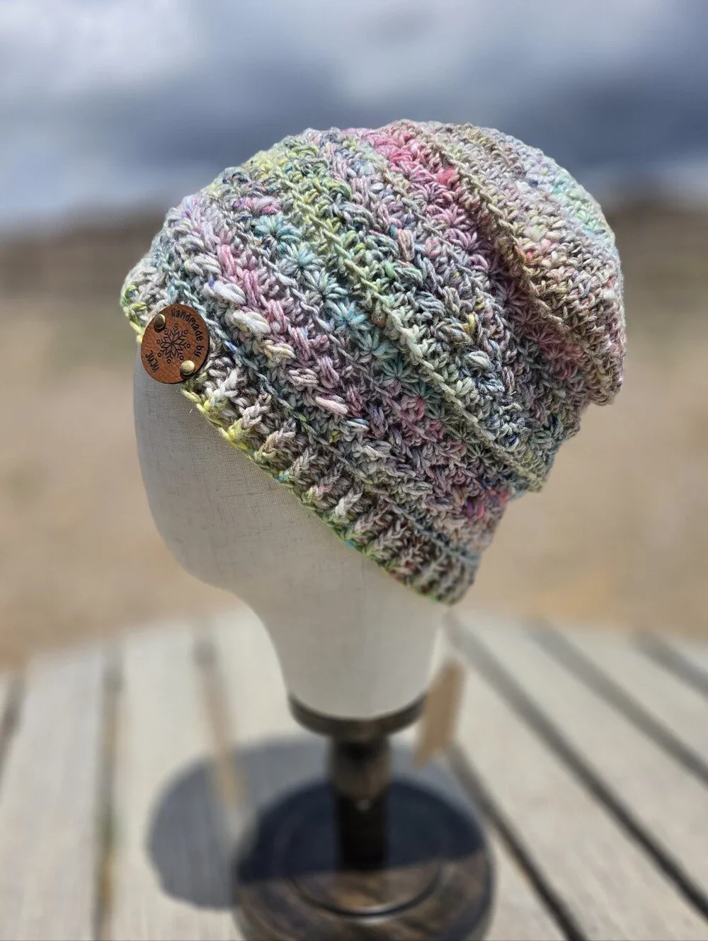 Artisan Handmade Crochet Luxury Wool/Silk/Mohair Blend 